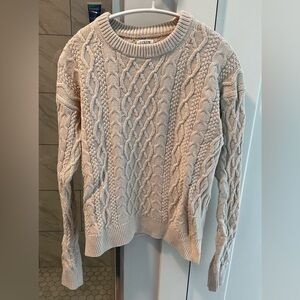 J. Crew Factory women’s fisherman sweater size s